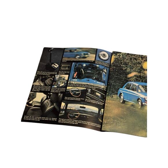 1969 Austin America British Leyland Car Dealership Sales Brochure Catalog Ad - Picture 4 of 4
